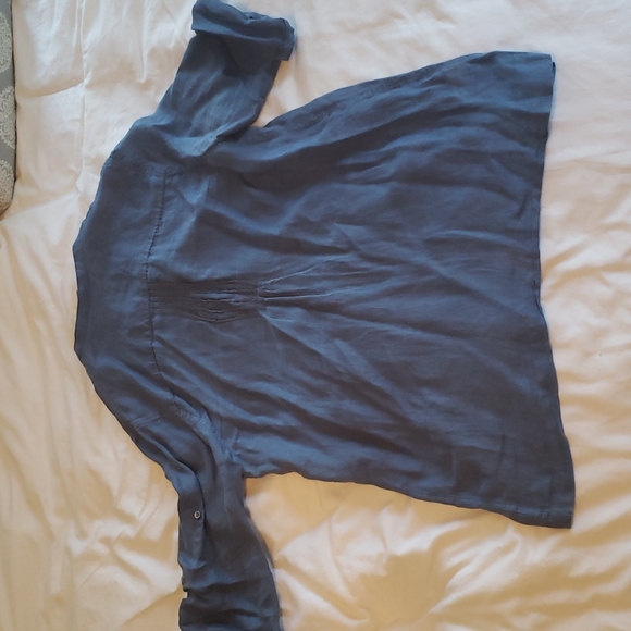 Tommy Bahama Linen Shirt Medium - Picture 4 of 8